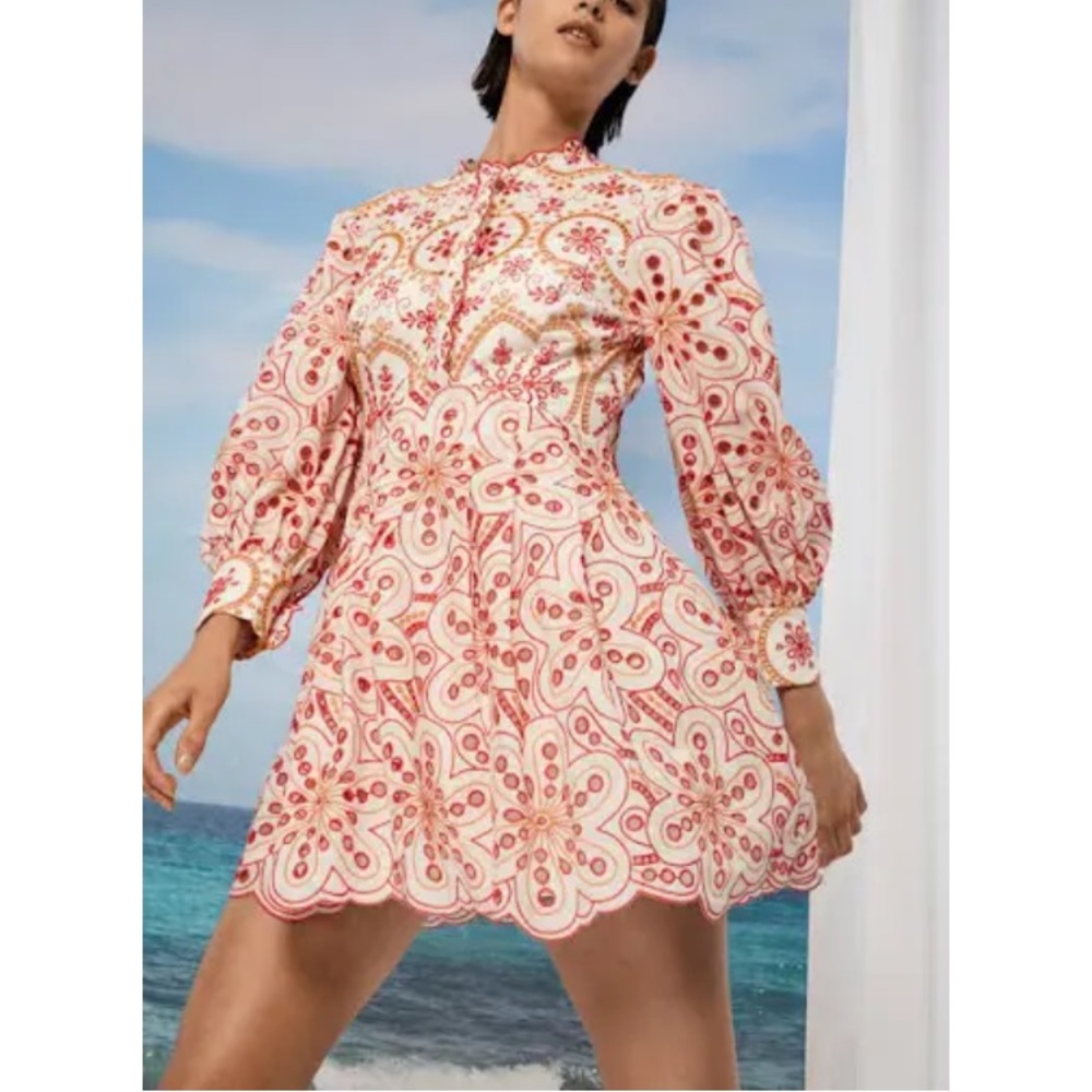 CHARO RUIZ IBIZA 1989 Franca Short Dress